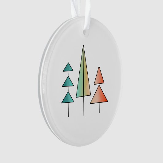 moderne regenboogbomen uit de middeleeuwse eeuw bl ornament (voorkant)