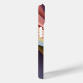 Moderne Regenbooggolf Abstracte Kunst Case-Mate iPhone Case (Achterkant / Rechts)
