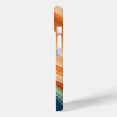 Moderne Regenbooggolf Abstracte Kunst Case-Mate iPhone Case (Achterkant / Links)