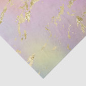 Moderne regenbooggradiënt en gouden marmerpatroon tissuepapier (Detail)