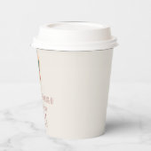 Moderne regenboogpartij in Plant Papieren Bekers (Links)