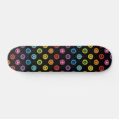 Moderne regenboogstlitter Dot Shimmer Patroon Persoonlijk Skateboard (Horizontaal)