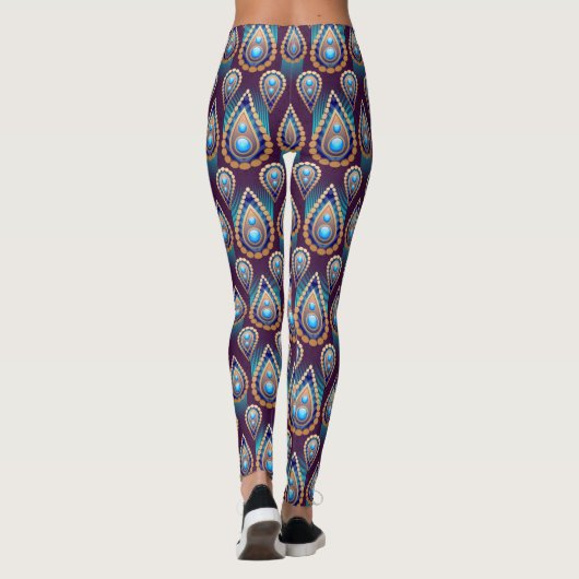 moderne regendruppels leggings (Achterkant)