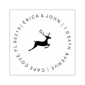 Moderne Reindeer rubberstempel (Afrduk)