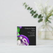 Moderne reinigingsservice vierkante visitekaartje (Staand voorkant)