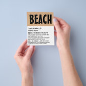 Moderne, reisagent Adverteren brochure (Hand)