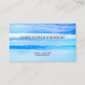 Moderne reisagent voor verkenner van touroperator visitekaartje (Voorkant)