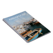 Moderne reisbestemming Foto Keepsake Notitieboek (Rechterzijde)