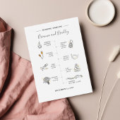 Moderne reisroute op woensdag notitiekaartje