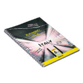 Moderne reizen citeert uw foto naam dagboek notitieboek (Rechterzijde)