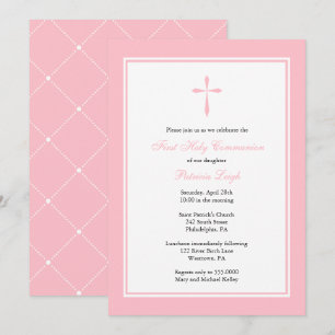 Moderne Religieuze Kruis, roze Kaart