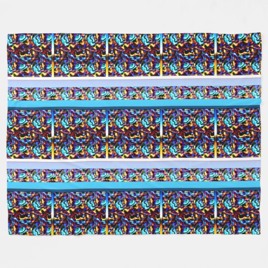 Moderne Renaissance Fleece Deken (Voorkant (Horizontaal))