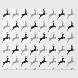 Moderne rendierziekte cadeaupapier