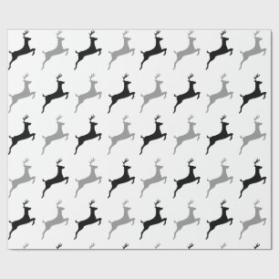 Moderne rendierziekte cadeaupapier