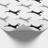 Moderne rendierziekte cadeaupapier (Hoek)