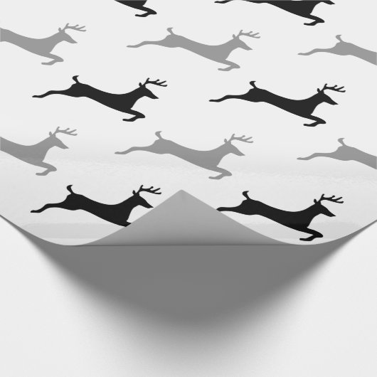 Moderne rendierziekte cadeaupapier (Hoek)