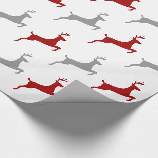 Moderne rendierziekte cadeaupapier (Hoek)