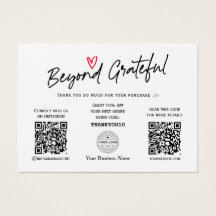 Moderne rendy Calligraphy QR Code Cadeaucertificaa
