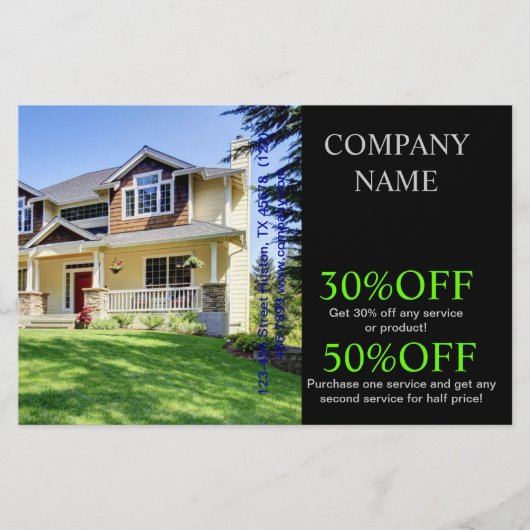 Moderne renovatie van woningen — Real Estate Flyer (Voorkant)