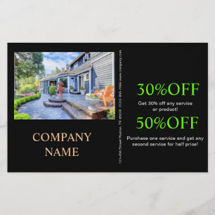 Moderne renovatie van woningen — Real Estate Flyer