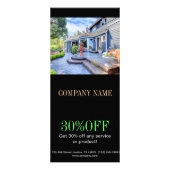 Moderne renovatie van woningen — Real Estate Reclamekaart (Voorkant)