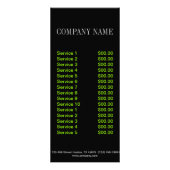 Moderne renovatie van woningen — Real Estate Reclamekaart (Achterkant)