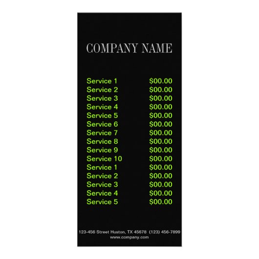 Moderne renovatie van woningen — Real Estate Reclamekaart (Achterkant)