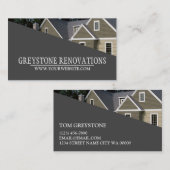 Moderne renovatie van woningen visitekaartje (Voorkant / Achterkant)