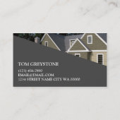 Moderne renovatie van woningen visitekaartje (Achterkant)