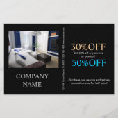 Moderne renovatiehandyman Carpentry constructie Flyer (Voorkant)