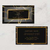 Moderne reparatie van professioneel glas visitekaartje (Voorkant / Achterkant)