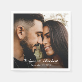 Moderne repetitie - binnenfoto servet