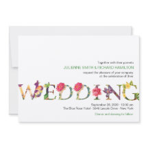 Moderne repografie Floral Wedding