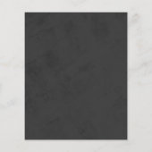 Moderne restaurantmenu Marble Gray Flyer (Achterkant)