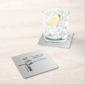 Moderne Retirement Golf Sport Golfclubs Kartonnen Onderzetters (Insitu)