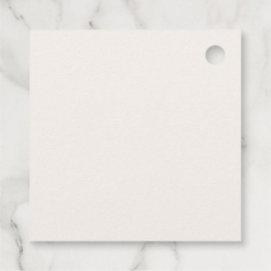 Moderne Retro 70 regenboog bedankt Bedankjes Labels (Achterkant)