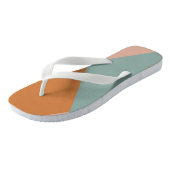Moderne Retro 70's Teenslippers (Schuin)