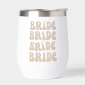 Moderne Retro Bruid Bachelorette Party  (Links)