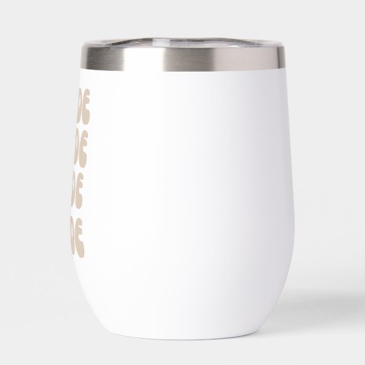 Moderne Retro Bruid Bachelorette Party  (Achterkant)