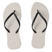 Moderne Retro Bruid Bachelorette Party Teenslippers (Voetbed)