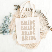 Moderne Retro Bruid Bachelorette Party 