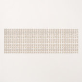 Moderne Retro Bruid Bachelorette Party  Yogamat (Voorkant (horizontaal))