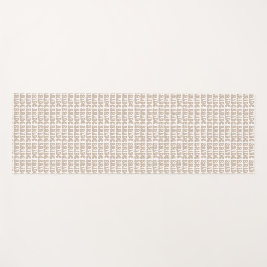 Moderne Retro Bruid Bachelorette Party  Yogamat (Voorkant (horizontaal))