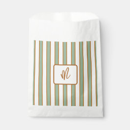 Moderne Retro Chilli Lime Streep Bedankzakje