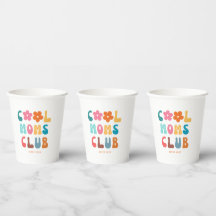 Moderne Retro Cool moeders club  Groovy Daisy