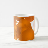 Moderne Retro Geometrisch Ontwerp Koffiemok (Voorkant rechts)