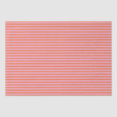 Moderne Retro Gestreepte Leuke Kleurrijke Roze Ora Tissuepapier (Voorkant)
