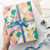 Moderne Retro Girly Gefeliciteerd Afstuderen Servet