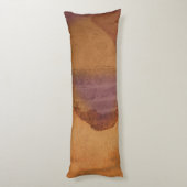 Moderne Retro Giza Piramides Kunst – Minimalistisc Lichaamskussen (Achterkant (Verticaal))