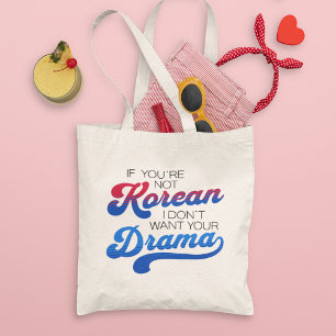 Moderne Retro Koreaanse Drama Liefhebber Grappig G Tote Bag